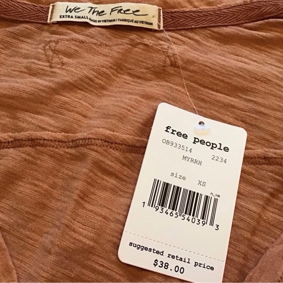 Free People: We the Free “Betty” Long Sleeve Tee - Picture 9 of 9